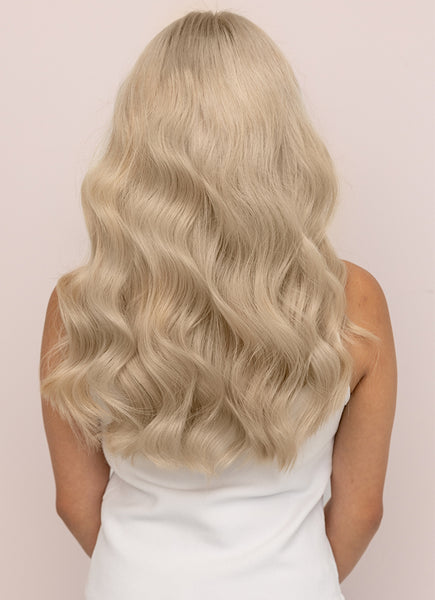 16 Inch Ultimate Volume Clip in Hair Extensions #Light Grey