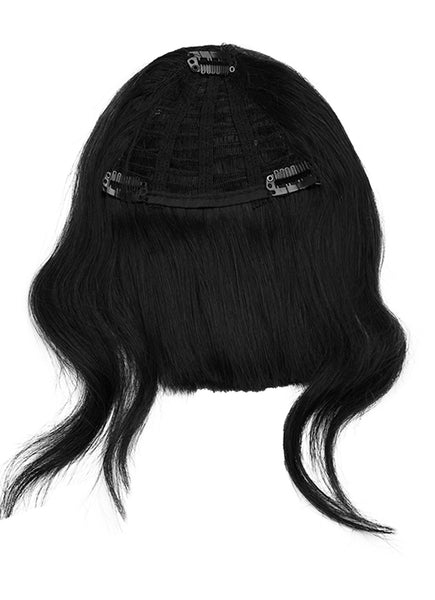 Clip in Fringe/ Bangs #1 Jet Black