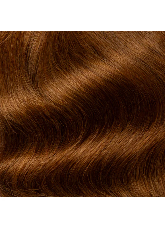 16 inch Clip in Ponytail Extension #4 Medium Brown