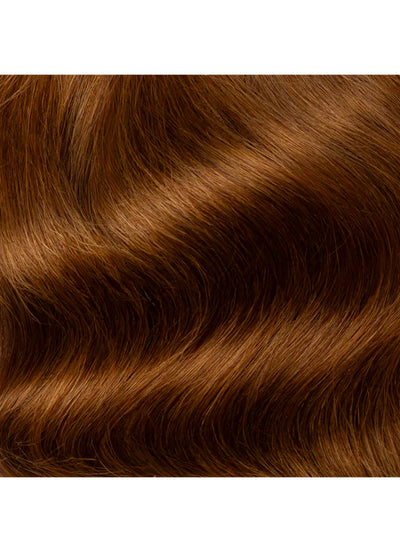 16 inch Clip in Ponytail Extension #4 Medium Brown