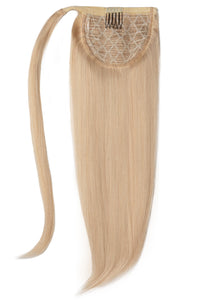 16 Inch Clip In Ponytail Extension #Ice Blonde