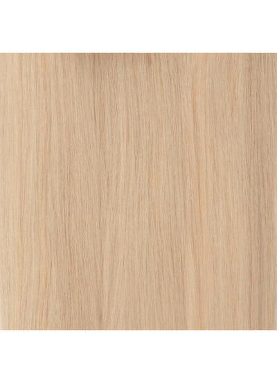 16 inch Clip in Ponytail Extension Ice Blonde