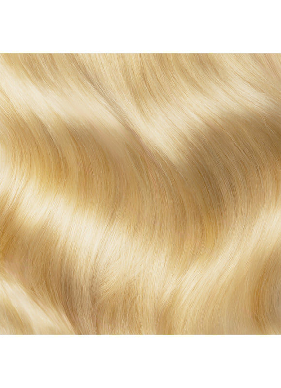 16 inch Deluxe Clip in Hair Extensions #613 Bleached Blonde