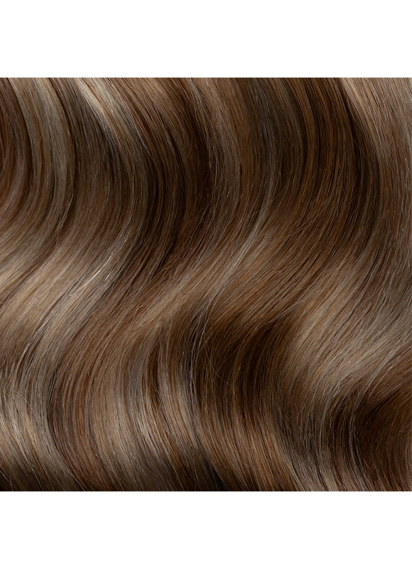 Clip in One Piece/ Volumizer in Brown & Blonde (Bronde) Balayage #F4A-4A8A613