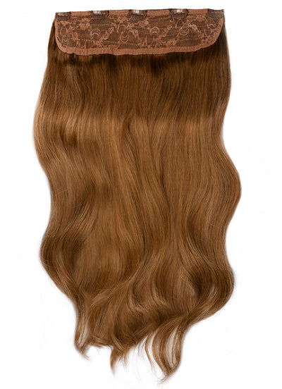 Clip in One Piece/ Volumizer in Medium to Light Brown Ombre