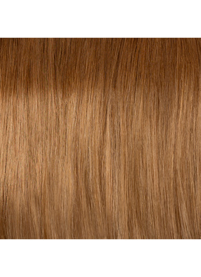 16 inch Ultimate Volume Clip in Hair Extensions Medium to Golden Brown Ombre