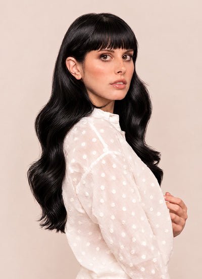 20 inch Ultimate Volume Clip in Hair Extensions  #1 Jet Black