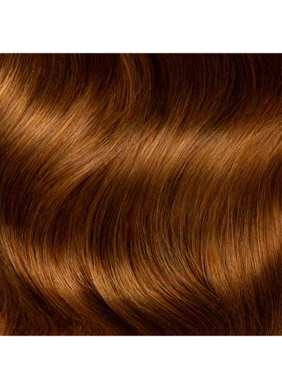20 inch Deluxe Clip in Hair Extensions #6 Light Chestnut Brown