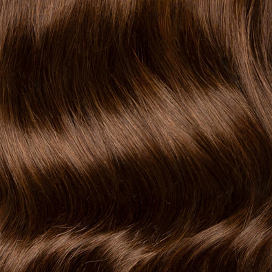 20 inch Seamless Clip in Hair Extensions #1C Mocha Brown