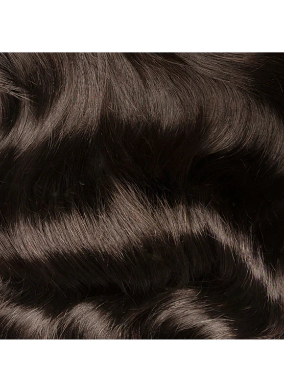 22 Inch Clip in Ponytail Extension #1B Natural Black