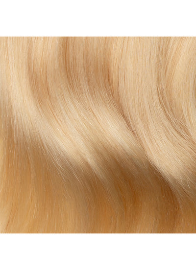 24 inch Deluxe Clip in Hair Extensions #613 Bleached Blonde