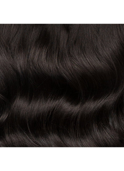 30 Inch Ultimate Volume Clip in Hair Extensions #1B Natural Black