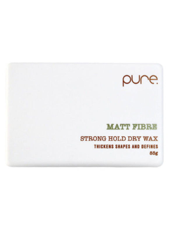 Pure Matt Fibre Dry Hair Wax 85g