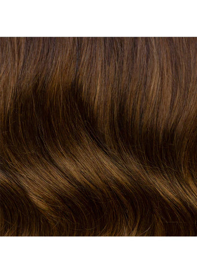 22 inch Halo Hair Extensions in Mocha & Medium Brown