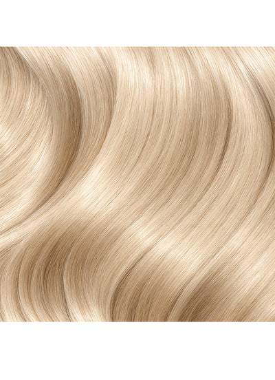 16 inch Full Volume Clip in Hair Extensions Ice Blonde