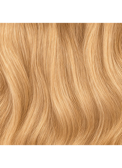 16 inch Full Volume Clip in Hair Extensions #16 Light Golden Blonde
