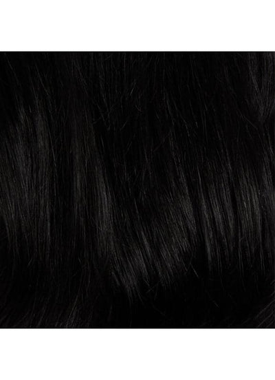 20 Inch Keratin Bond/ Fusion Hair Extensions Nail/ U-Tip #1 Jet Black