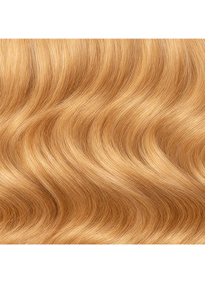 16 inch Full Volume Clip in Hair Extensions #27 Strawberry Blonde