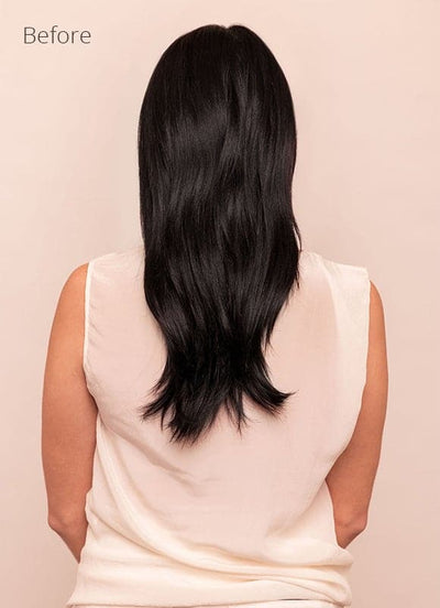 20 inch Remy Tape Hair Extensions #1 Jet Black