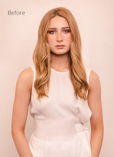 20 inch Remy Tape Hair Extensions #18 Golden Blonde