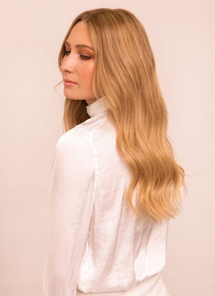 16 Inch Halo Hair Extensions #16 Light Golden Blonde