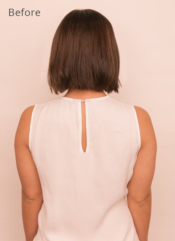 22 inch Halo Hair Extensions in #1C Mocha Brown