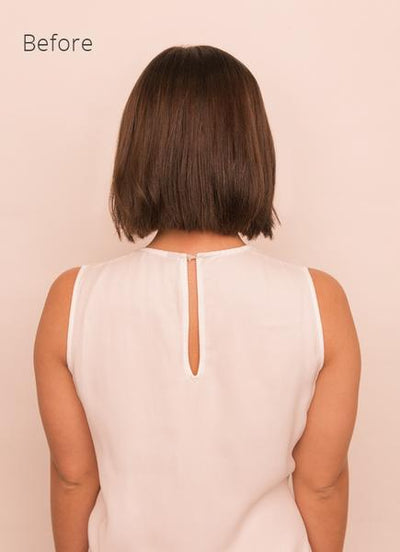 22 inch Halo Hair Extensions in #1C Mocha Brown