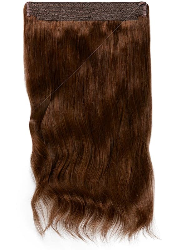 16 Inch Halo Hair Extensions #2 Dark Brown