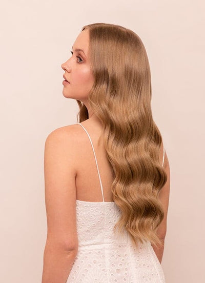 20 inch Ultimate Volume Clip in Hair Extensions  #18 Golden Blonde