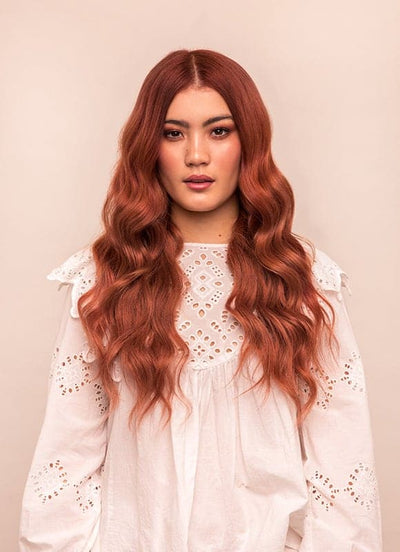 20 inch Ultimate Volume Clip in Hair Extensions  #33 Dark Auburn Red