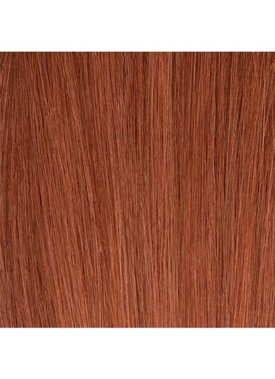 20 inch Remy Tape Hair Extensions #33 Dark Auburn  Red