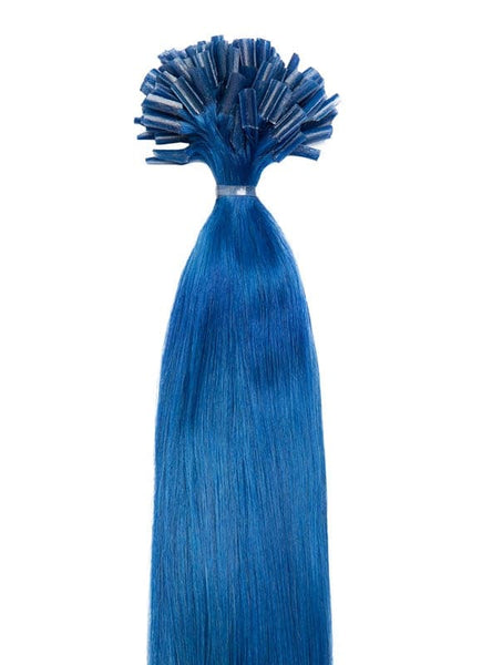 20 Inch Nail/ U-Tip Hair Extensions #Blue