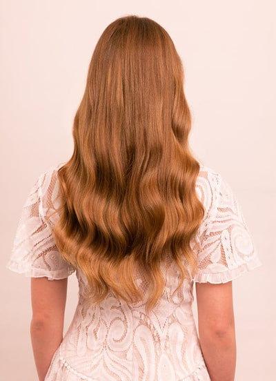 20 inch Ultimate Volume Clip in Hair Extensions  #8 Chestnut Brown