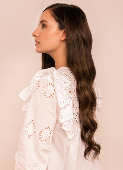 22 inch Halo Hair Extensions in #1C Mocha Brown