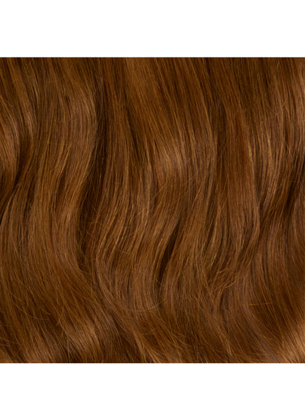 30 inch clip in hair extensions #4 medium brown 7