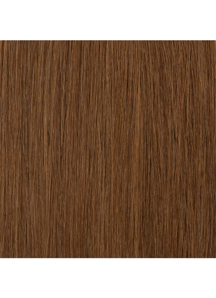 20 Inch Weave/ Weft Hair Extensions #6 Light Chestnut Brown