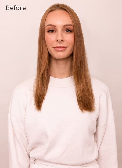 24 inch Ultimate Volume Clip in Hair Extensions  #6 Light Chestnut Brown