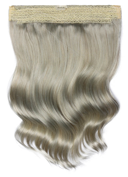 16 Inch Halo Hair Extensions #Silver