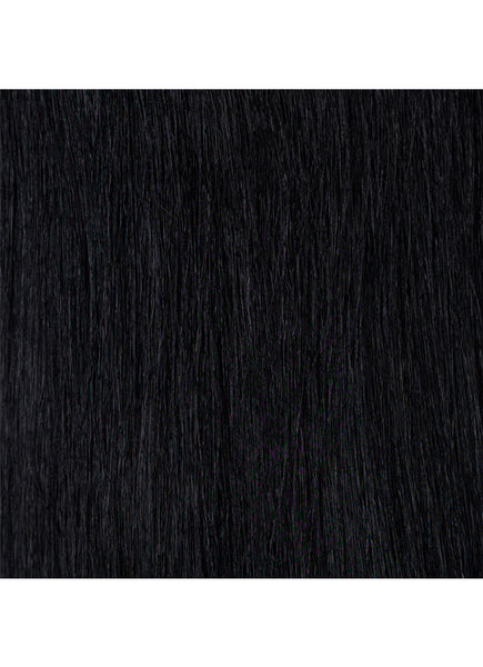 24 Inch Nail/ U-Tip Hair Extensions #1 Jet Black