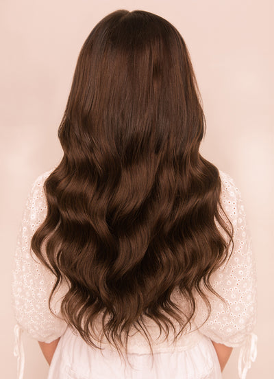 Clip in One Piece/ Volumizer in #1C Mocha Brown