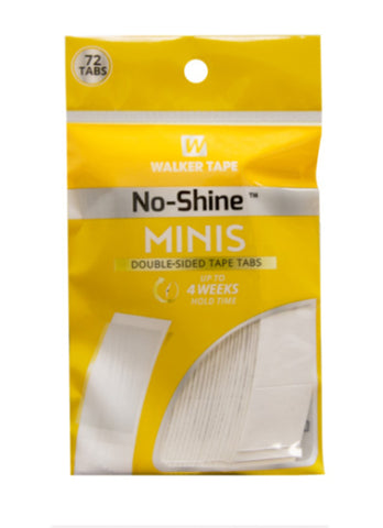 Walker Tape No Shine Minis - Double Sided Hair Tape Tabs Wig & Hairpiece 72 pcs